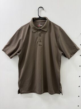 Grand Slam Brown Short-Sleeve Polo Shirt